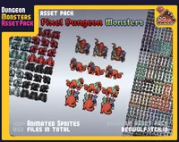 Mini Dungeons Monsters HUGE Pack 16x16