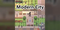Набор пиксельных тайлсетов Modern City