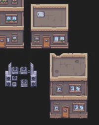 Современные экстерьеры - RPG Tileset