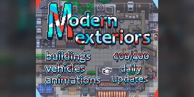 Современные экстерьеры - RPG Tileset