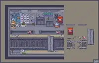 Современные экстерьеры - RPG Tileset