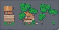 Современные экстерьеры - RPG Tileset