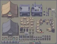 Современные экстерьеры - RPG Tileset
