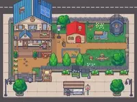 Современные экстерьеры - RPG Tileset