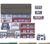 Современные экстерьеры - RPG Tileset