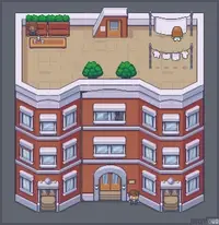 Современные экстерьеры - RPG Tileset