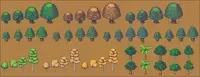 Современная ферма - RPG Tileset [16X16]