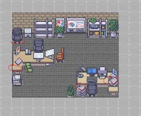 Тайлсет Modern Office - Revamped - RPG Tileset [16x16]