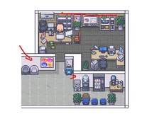 Тайлсет Modern Office - Revamped - RPG Tileset [16x16]