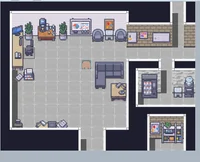Тайлсет Modern Office - Revamped - RPG Tileset [16x16]
