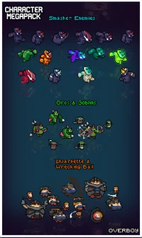 Набор персонажей CHARACTER MEGAPACK