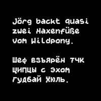Пиксельный шрифт AWESOME