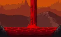 Набор пиксельных ассетов Pixel Art Hell Tiles And Enemies 32x32