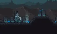 Набор пиксельных ассетов Pixel Art Hell Tiles And Enemies 32x32