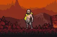 Набор пиксельных ассетов Pixel Art Hell Tiles And Enemies 32x32