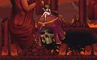 Набор пиксельных ассетов Pixel Art Hell Tiles And Enemies 32x32