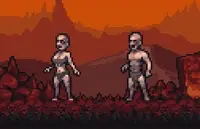 Набор пиксельных ассетов Pixel Art Hell Tiles And Enemies 32x32