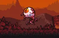 Набор пиксельных ассетов Pixel Art Hell Tiles And Enemies 32x32