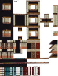 Pixel Art Medieval Fantasy Tiles - Набор ассетов 32x32