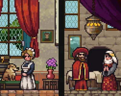 Pixel Art Medieval Fantasy Tiles - Набор ассетов 32x32