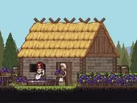 Pixel Art Village Houses Asset Pack - 2D Sidescroller