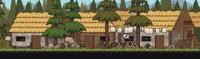 Pixel Art Village Houses Asset Pack - 2D Sidescroller