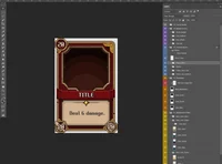 Pixel Card UI: Набор ресурсов и PSD