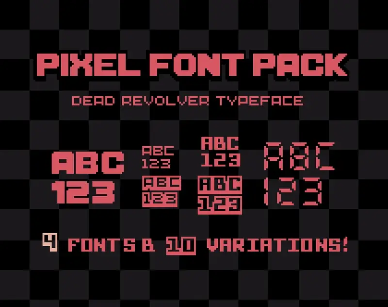 Pixel Font Pack
