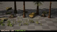 PSX Asset Pack: Nature