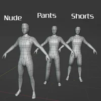 PSX Rigged Character Bases