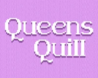 Queens Quill - пиксельный шрифт 15x20