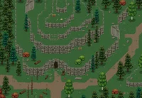 Rocky Pines Mountain Forest — тайлсет 32x32 вид сверху