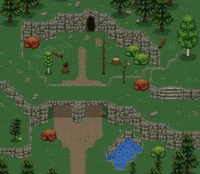 Rocky Pines Mountain Forest — тайлсет 32x32 вид сверху