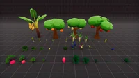 Stylized Farm Crops 2 - Ultimate Low Poly Crops Pack