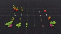 Stylized Farm Crops Ultimate Low Poly Asset Pack
