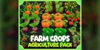 Stylized Farm Crops Ultimate Low Poly Asset Pack