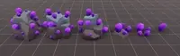 Стилизованные рудные жилы: модульный набор руд и кристаллов Stylized Mining Nodes