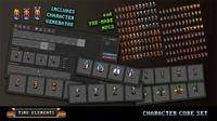 Элементы времени: Базовый набор персонажей Time Elements Character Core Set