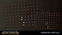Элементы времени: Базовый набор персонажей Time Elements Character Core Set