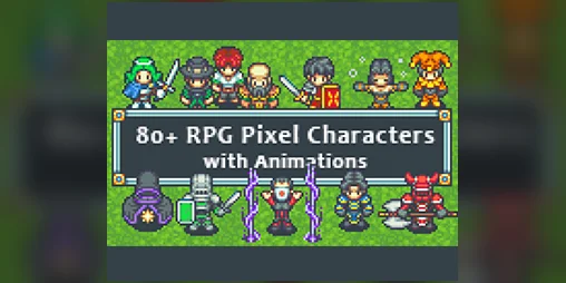 Time Fantasy RPG Sprites 1 (80+ персонажей)