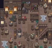 Winlu Fantasy Tileset - Интерьер