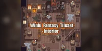 Winlu Fantasy Tileset - Интерьер