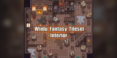 Winlu Fantasy Tileset - Интерьер